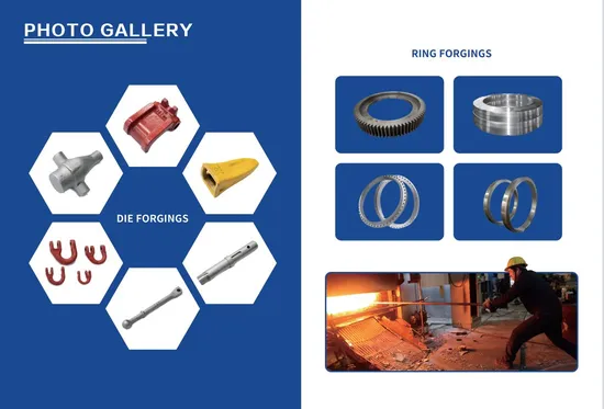 OEM Hot Cold Forgings CNC Machining Copper Aluminum Steel Titanium Forged Pistons Forgings for Machinery 
