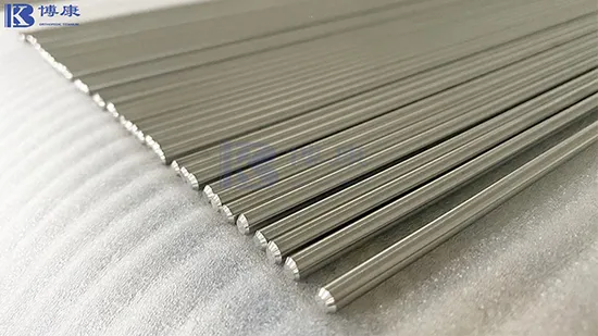 Surgical Implants Titanium Products Medical Grade Round Titanium Alloy Bars 