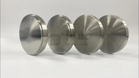 Medical Grade Gr5 Gr23 Titanium Alloy Disc for Dental Abutments 