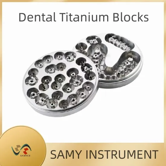 Samy High Strength 98*20mm Titanium Alloy Disc Used for Dental Clinic 