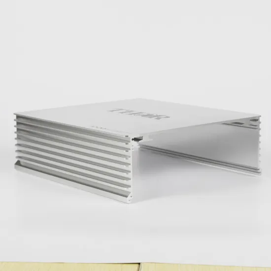 Customized CNC Aluminum Machining Product Aluminium Profile for Audio Case 