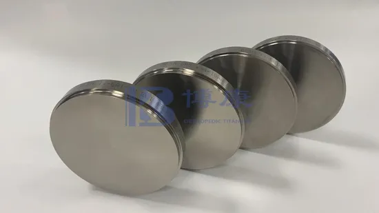 Dental Crown Material Gr4 Pure Titanium Disc for Crown/Bridge/Abutment Milling 