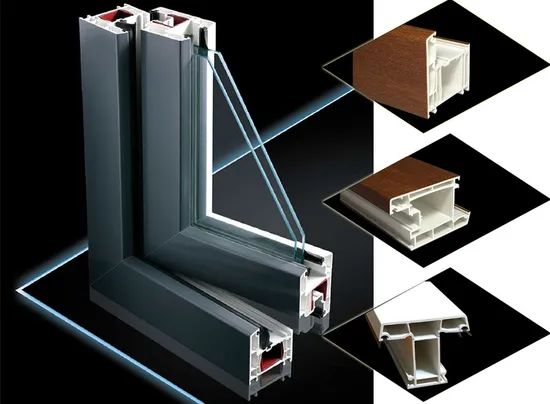 China Factory Low Price UPVC Door and Window Profiles with CE Certificate 
